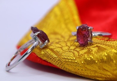 Garnet Stone Ring