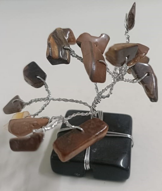 Tiger Eye Healing stone Tree Small