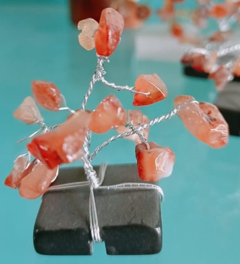 Carnelian Crystal Tree Small