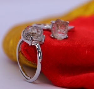 Herkimer Diamond Ring