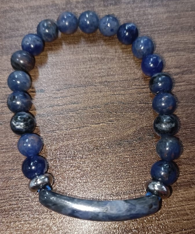 Blue Grain Stone Bracelet